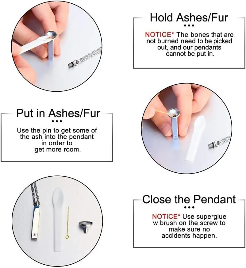 abooxiu Urn Necklace for Ashes Cube Cremation Jewelry for Ashes Minimalist Ashes Necklace Vertical Stainless Steel Memorial Ash Holder