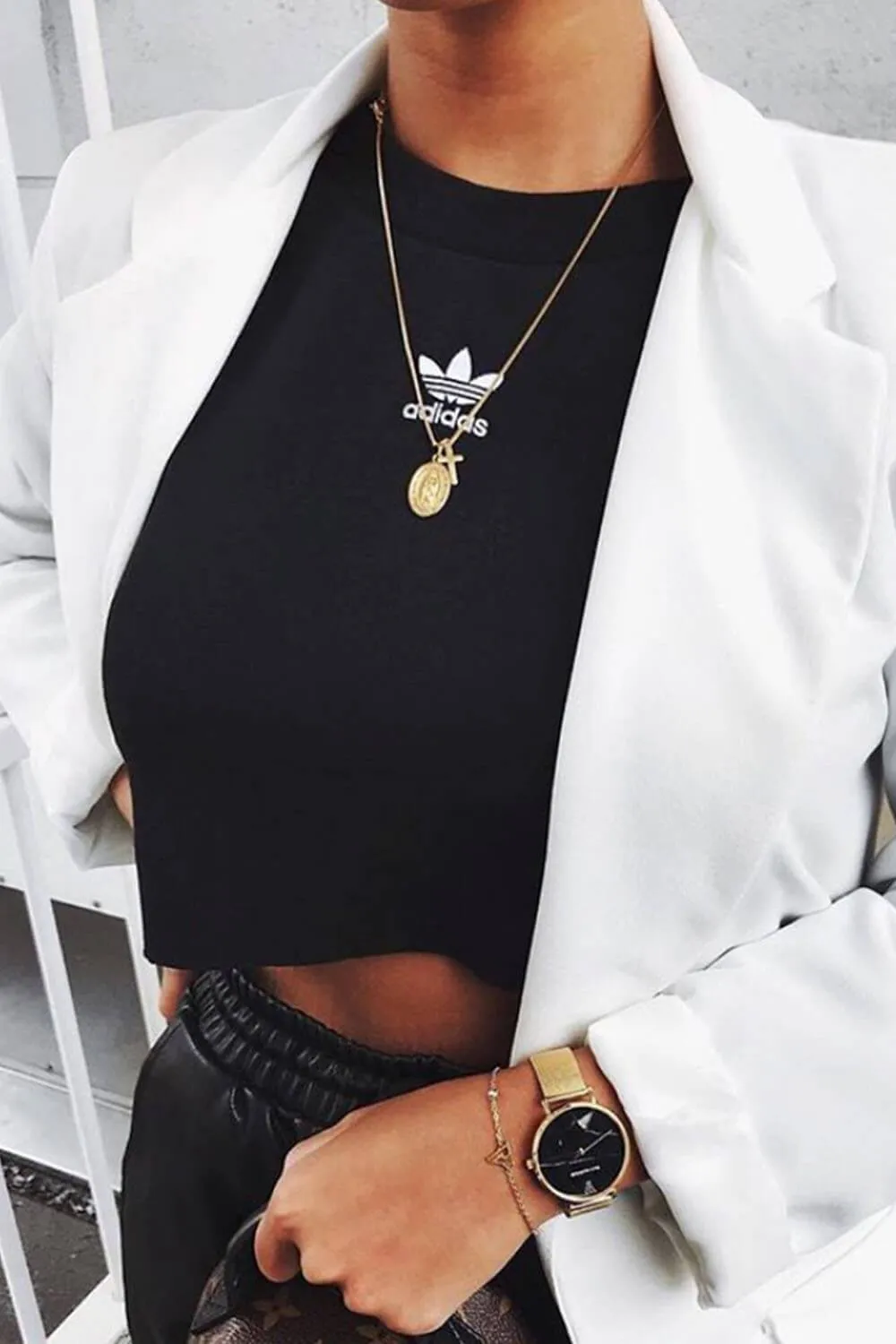 Black Marble Gold Mesh