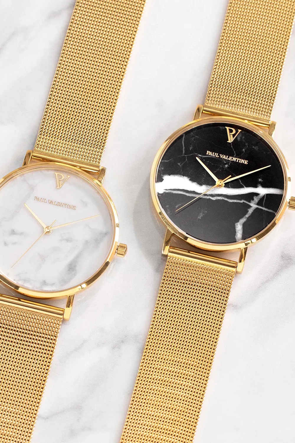 Black Marble Gold Mesh
