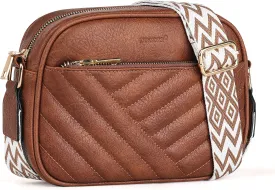 Crossbody Bags for Women Purses for Women Vegan Leather crossbody purse Handbags with Ajustable Strap