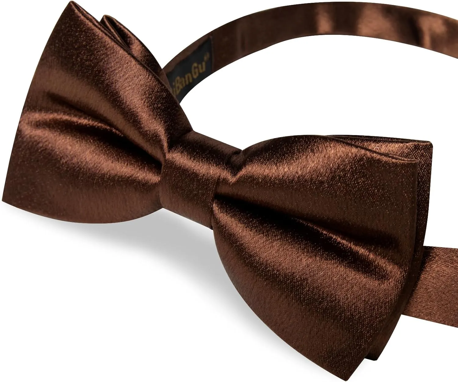 DiBanGu Bow Ties for Men Solid Color Pre-Tied Bow Tie and Pocket Square Cufflinks Formal Tuxedo Bowtie for Wedding Party