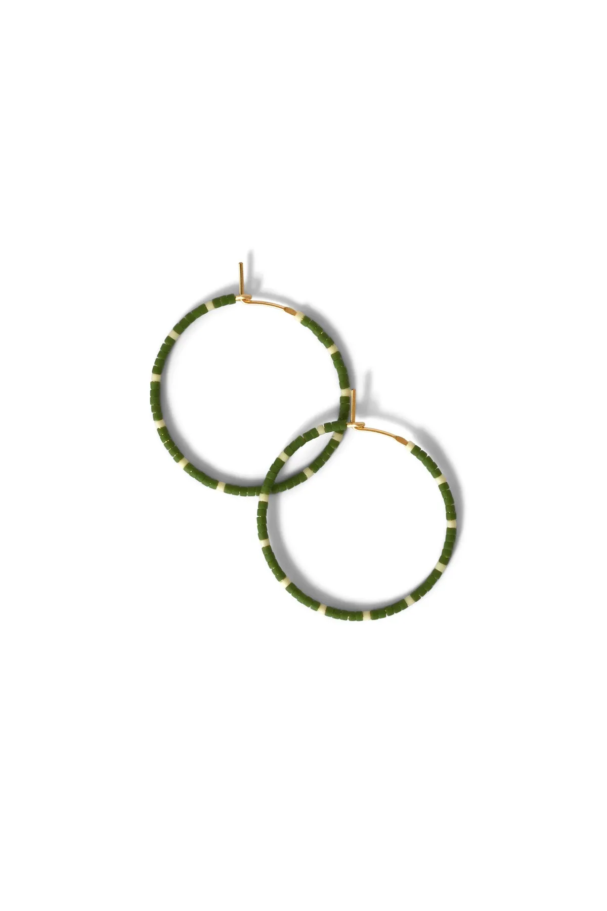 Dipsea Earrings, Olive/Sage - Small