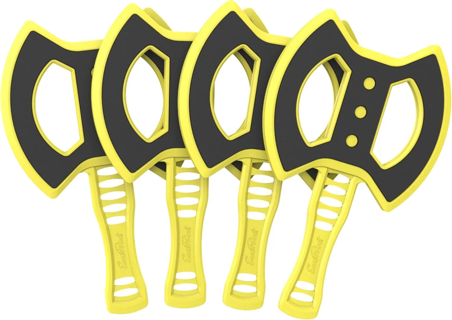 EastPoint Sports Axe Throwing Game Replacement Axes - 4 Pack Foam Set - Safe Indoor & Outdoor Toy - Choose Blue or Yellow