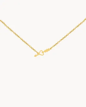 Heart Arrow Necklace