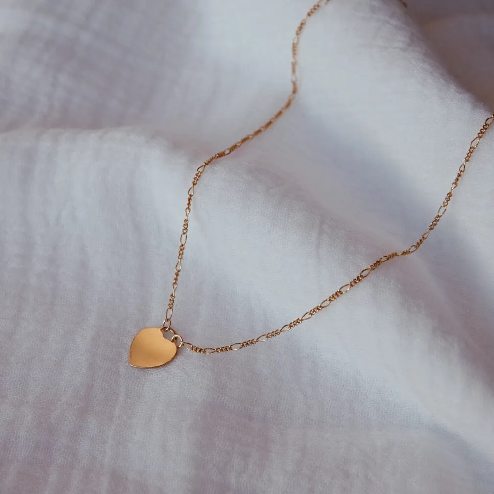 Heart Padlock Necklace