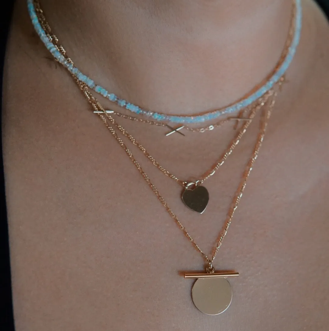 Heart Padlock Necklace