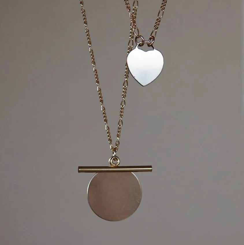 Heart Padlock Necklace