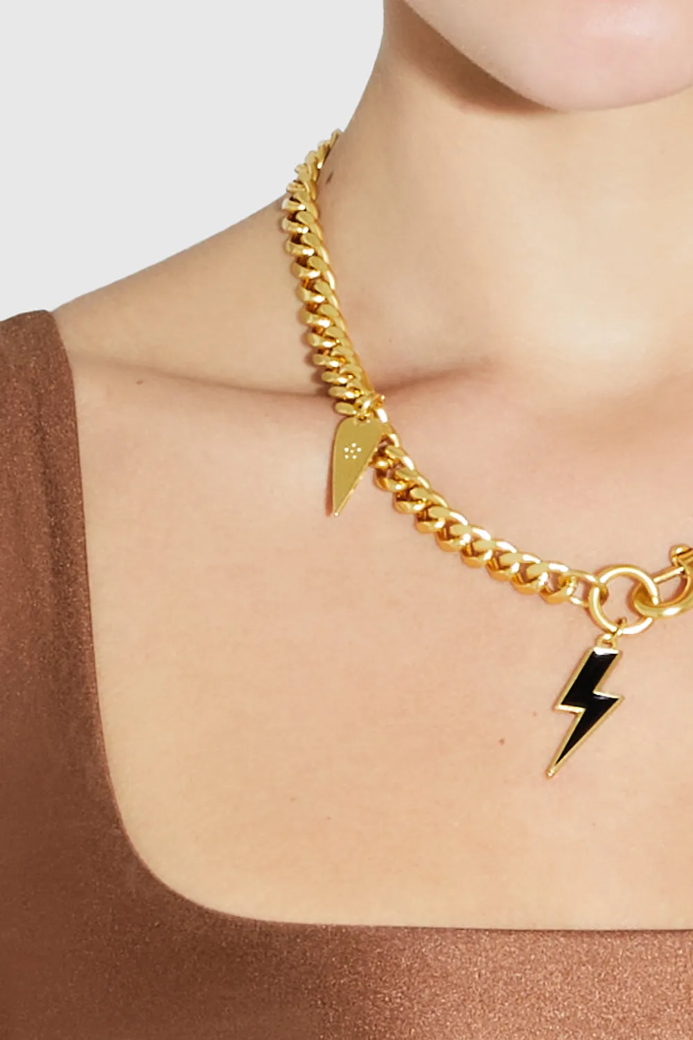 Lariat Charm Necklace