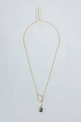 Lariat Necklace - Chlorite