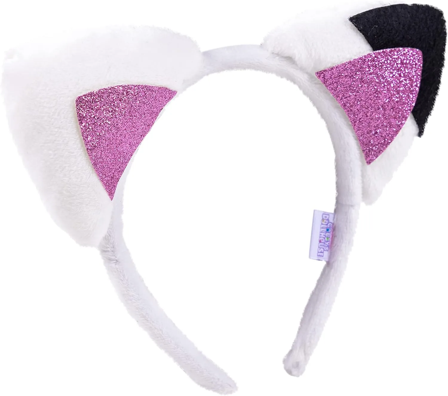 LUV HER Headbands for Girls - Kids Jewelry for Girls - Dress Up Set All in one Giftable Box - Headband - Play Jewelry Set - 4pc (Toddler Headband, Necklace, Dress Up Bracelet, Ring) Ages 3 