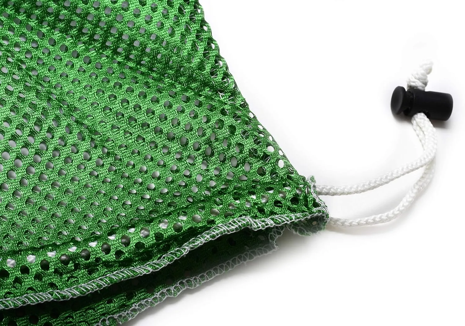 Mesh Equipment Bag - 32 x 36 and 24 x 36 - Adjustable, sliding drawstring cord closure. Perfect mesh bag for parent or coach, making it easy to transport and keeping your sporting gear organized.