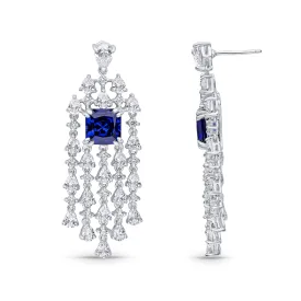 Noa Earrings (Sapphire)