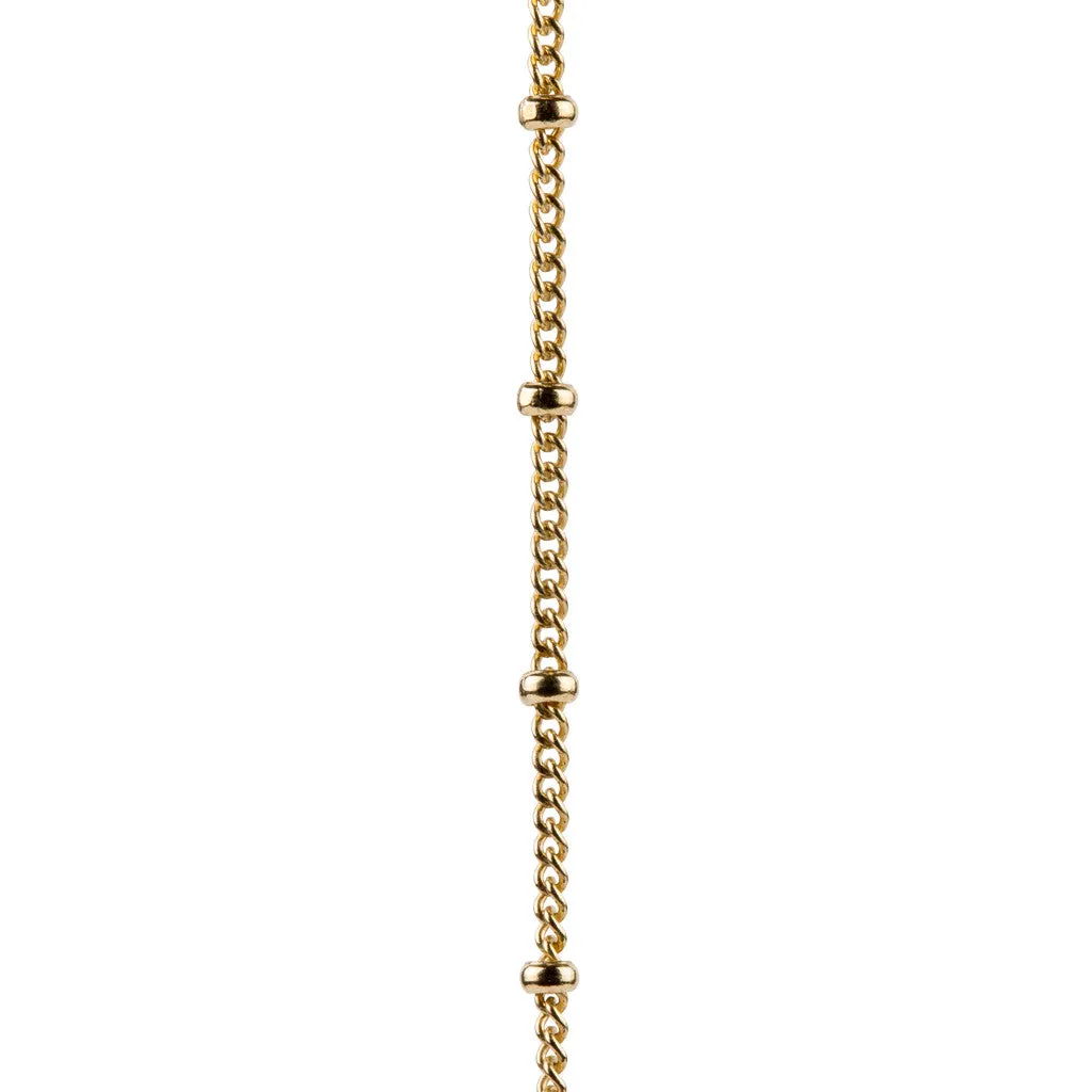 Outline Heart Necklace in Gold