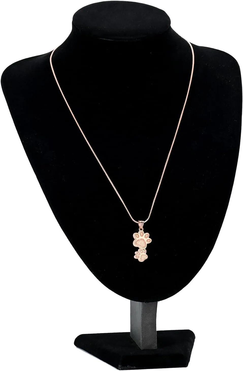 Paw Print Cremation Jewelry for Ashes for Pet Infinity Cross Urn Necklace for Ashes Stainless Steel Ashes Pendant Keepsake Memorial Jewelry for Dog Cat Ashes