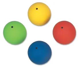 Sportime Elementary PVC Shot Puts, 14 and 17.6 Ounce, Assorted Colors, Set of 4